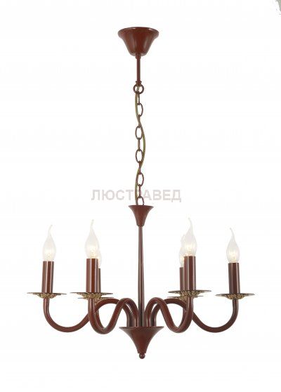 Люстра Arti Lampadari Pontone E 1.1.6 RED