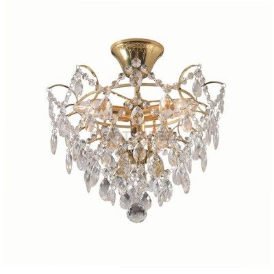 Светильник Markslojd 100538 ROSENDAL Plafond 3L Gold/MC