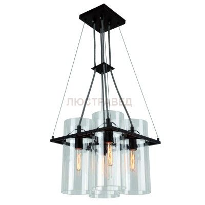 Светильник подвесной Arte lamp A8586SP-4BK PIATTO