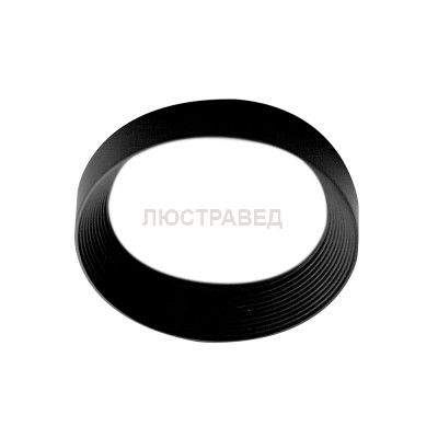 декоративное пластиковое кольцо черного цвета для светильника DL18761/X 12W Donolux Ring X DL18761/X 12W black