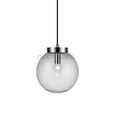 Светильник подвес Markslojd 106836 BALL Pendant 1L Chrome/Clear