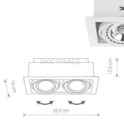 Встраиваемый светильник Nowodvorski 9574 DOWNLIGHT