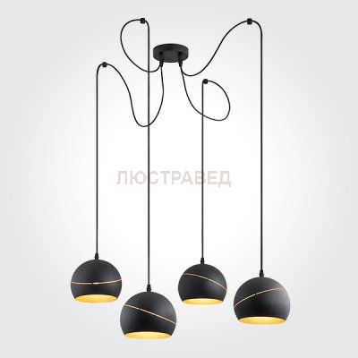Люстра TK Lighting 2221 Yoda Black Orbit