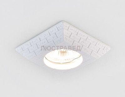 Точечный светильник Ambrella с узором D2920 W