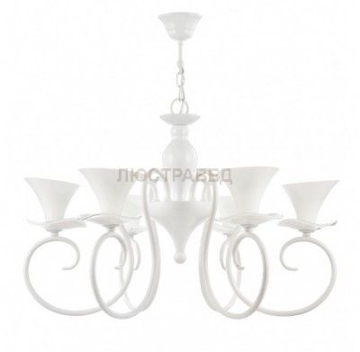 Люстра белая Freya FR2001-PL-06-W Fabre