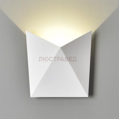 Настенный светильник Электростандарт 1517 TECHNO LED BATTERFLY белый