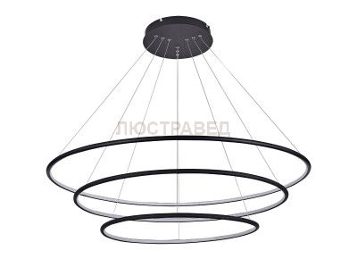 Светодиодный светильник подвесной Donolux S111024/3R 144W Black In