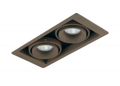 Светильник встраиваемый Donolux DL18615/02WW-SQ Champagne/Black