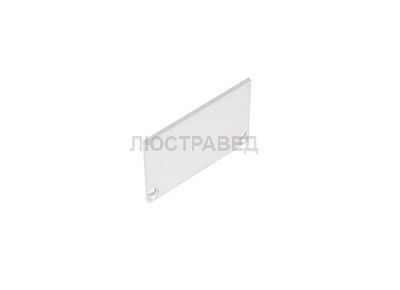 боковая глухая заглушка для профиля DL18506RAL9003 Donolux CAP18506RAL9003