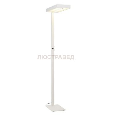 1000450 SLV WORKLIGHT DALI SENSOR SL светильник напольный с LED 54Вт, 3000K, 1920лм+3600лм, белый