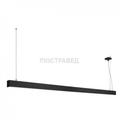 SLV 210030 GLENOS Pendelleuchte, mattschwarz, 2m, 103W, 4000K