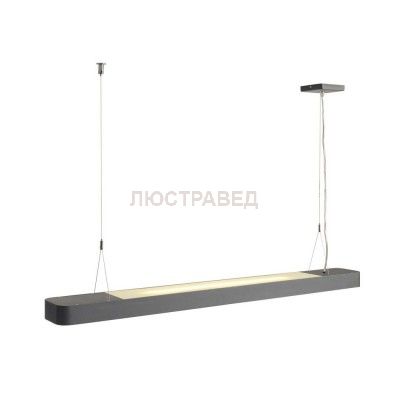 SLV 157865 WORKLIGHT LED Pendelleuchte, anthrazit, dimmbar, mit Sensor