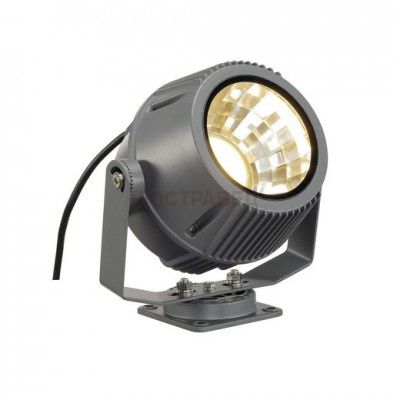 SLV 231072 FLAC BEAM LED Strahler, steingrau, mit Philips DLM ES Modul 3000lm, 3000K