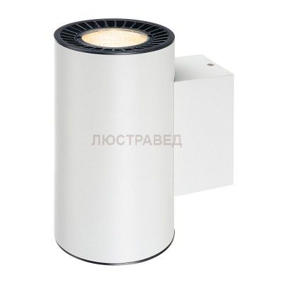 SLV 114141 SUPROS WALL Up/Down, rund, weiss, 3000K, SLM LED, 60° Reflektor