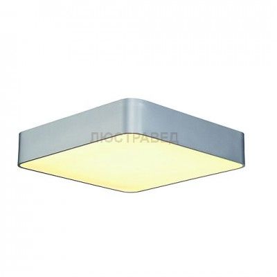 SLV 133824 MEDO 60 SQUARE Deckenleuchte, eckig, silbergrau, 4xT5 24W