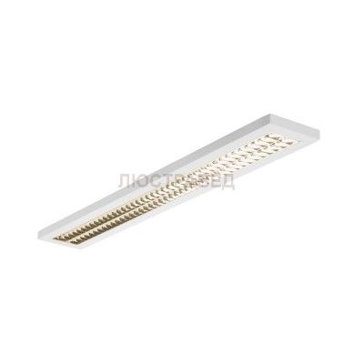 158961 SLV RASTO LED 1245х175 светильник потолочный с LED 4x8.4Вт (36Вт), 3000К, 4100лм, UGR<19, белый