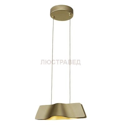 1000643 SLV WAVE 25  Dim to Warm светильник подвесной с LED 12Вт, 2000-3000K, 440лм, латунь