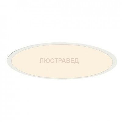 SLV 158663 LED PANEL ROUND, Einbauleuchte , weiss, 360LED, 40W, ohne Treiber, 3000K