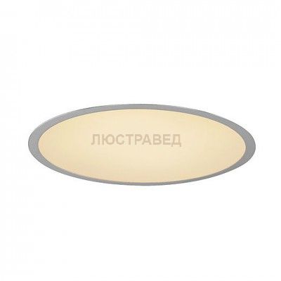 1000862 SLV MEDO 40 LED FRAME светильник встраиваемый с LED 29Вт, 3000К, 105°, 2000лм, упр. 1-10В, серебристый