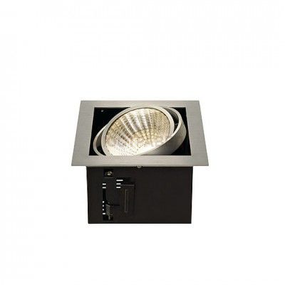 SLV 115736 KADUX LED DL Set, alu-brushed, 24W, 30°, 3000K, inkl. Treiber