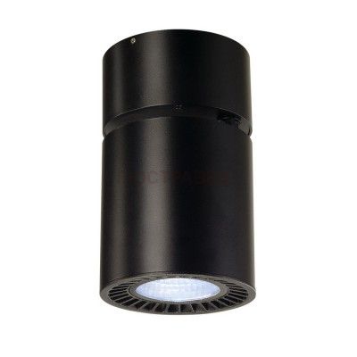SLV 114180 SUPROS CL Deckenleuchte, rund, schwarz, 3000lm, 4000K, SLM LED, 60° Reflektor