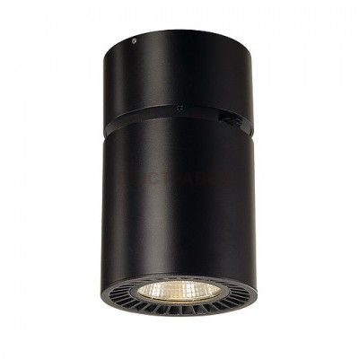 SLV 114130 SUPROS CL Deckenleuchte, rund, schwarz, 3000lm, 3000K, SLM LED, 60° Reflektor