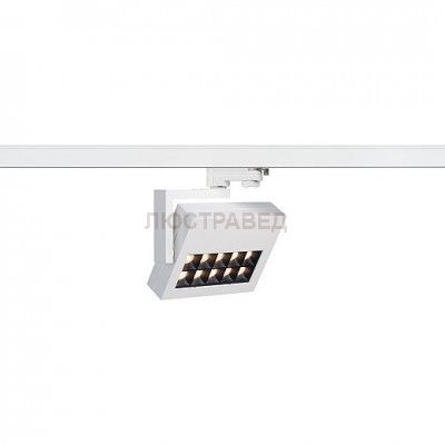 SLV 152541 PROFUNO LED Strahler, weiss, 3000K, 30°, inkl. 3P.-Adapter