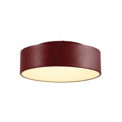 SLV 135026 MEDO 28 LED Deckenleuchte, weinrot, optional abpendelbar