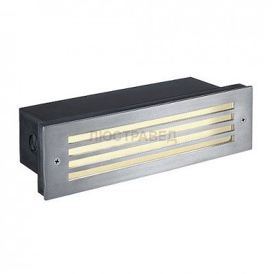 SLV 229110 BRICK MESH LED EDELSTAHL 316 Wandeinbauleuchte, 4W LED, warmweiss, IP54