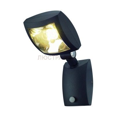 SLV 232405 MERVALED S Wandleuchte, anthrazit, 12W LED, warm-weiss, mit Sensor