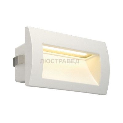 SLV 233621 DOWNUNDER OUT LED M Wand- einbauleuchte, weiss