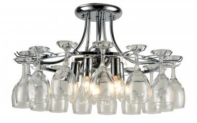 Люстра с бокалами Arte Lamp A7043PL-5CC