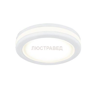 Светильник Gauss Backlight BL102 Кругл. Белый, 8W, LED 3000K0