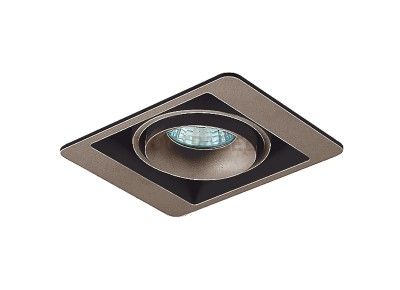 Светильник встраиваемый Donolux DL18615/01WW-SQ Champagne/Black