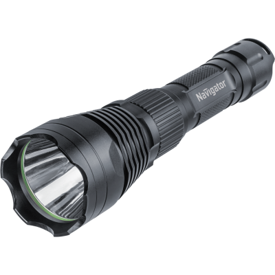 Фонарь Navigator 61 092 NPT-P02-18650 аллюм. проф. CREE LEDx10Вт. Li-ion 2.4 A/h