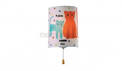 Светильник бра кошки Odeon Light 2279/1W белый Cats 