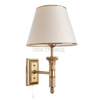 Светильник настенный бра Arte lamp A9185AP-1SG BUDAPEST