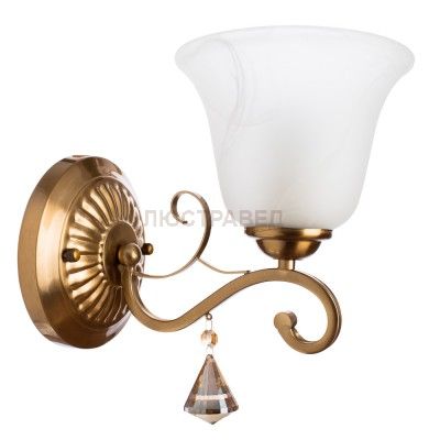 Светильник настенный бра Arte lamp A8391AP-1PB CONO