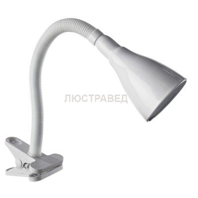 Настольная лампа на прищепке Arte lamp A1210LT-1WH CORD