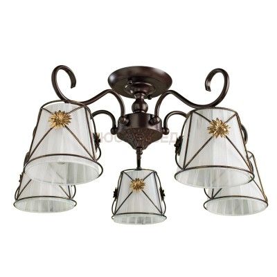 Люстра потолочная Arte lamp A5495PL-5BR FORTUNA