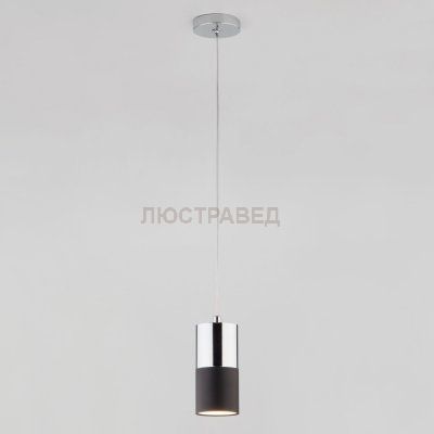 Светильник Евросвет 50146/1 хром/черный
