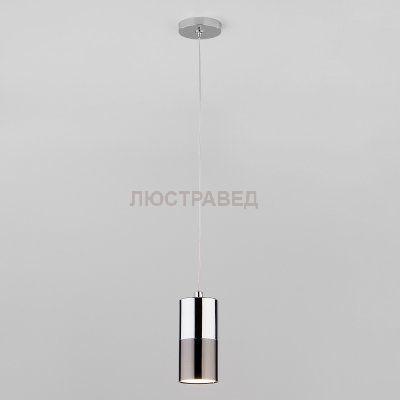 Светильник Евросвет 50146/1 хром/черный жемчуг