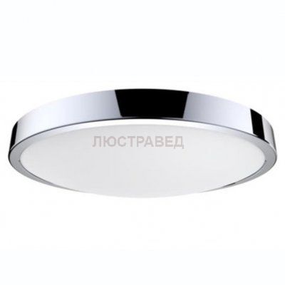 Светильник светодиодный Gauss LED 12W IP20 4100К круглый хром (кольцо хром)