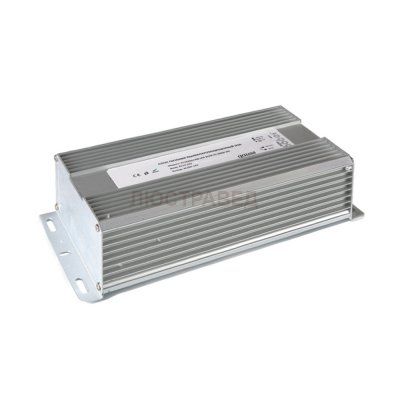 Блок питания для светодиодной ленты пылевлагозащищенный 200W 12V IP66