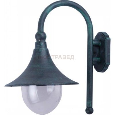 Светильник уличный Arte lamp A1082AL-1BG Malaga