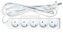 Удлинитель Navigator 94 163 NPE-05-300-X-Gr 2х1 б/з 5 гн. 3м